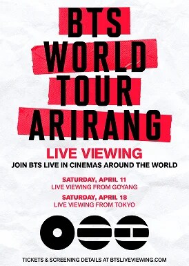 BTS WORLD TOUR ARIRANG IN JAPAN: LIVE VIEWING Movie Poster