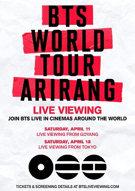 BTS WORLD TOUR ARIRANG IN JAPAN: LIVE VIEWING Movie poster